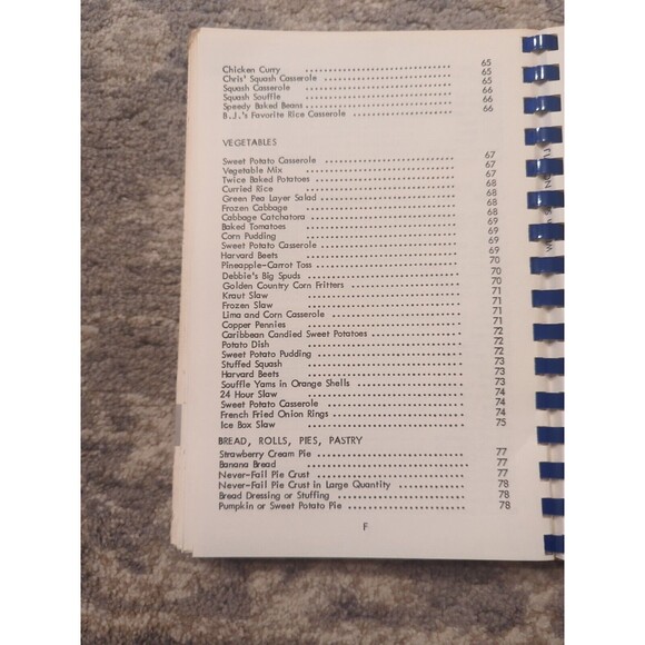 West Side Baptist Church Cookbook Spiral 1984 Winston-Salem, NC Southern - Picture 11 of 16